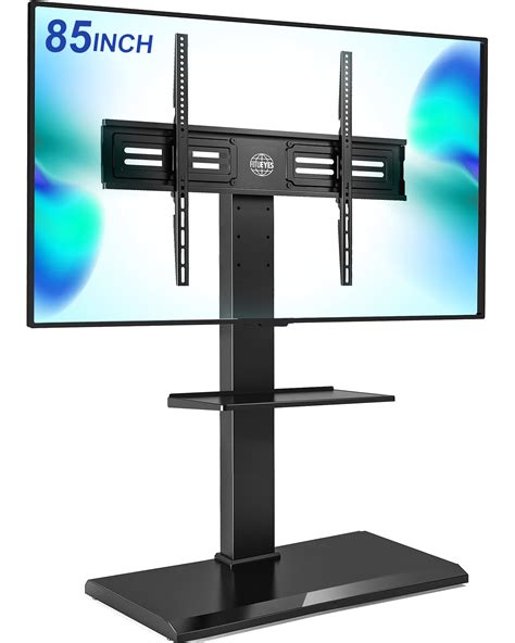 Amazon.com: FITUEYES Floor TV Stand Iron Base with Swivel Mount for 50 ...