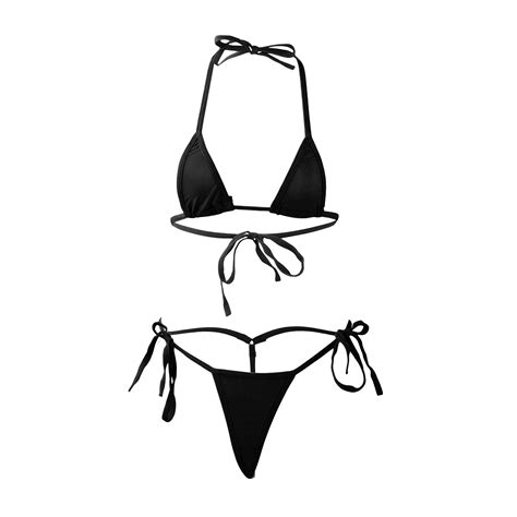 Women Micro Mini Bikini Set With Charming Bra And G | Desertcart GB