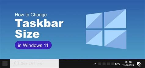 Image result for Taskbar Size