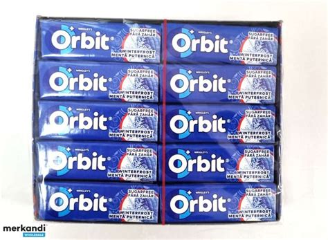 ORBIT Winterfrost 14g Number of pieces 10 SUGAR-FREE CHEWING GUM WITH ...