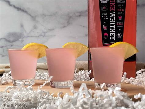 Pink Whitney Shots (Pink Lemonade Vodka Shots)
