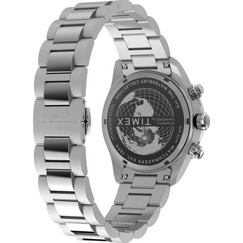 Timex Waterbury Heritage Chronograph Blue Mens Watch TW2Y70500 – Sethi ...