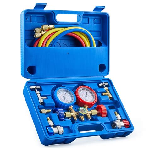 OrionMotorTech OrionMotorTech 3 Way AC Diagnostic Manifold Gauge Set ...