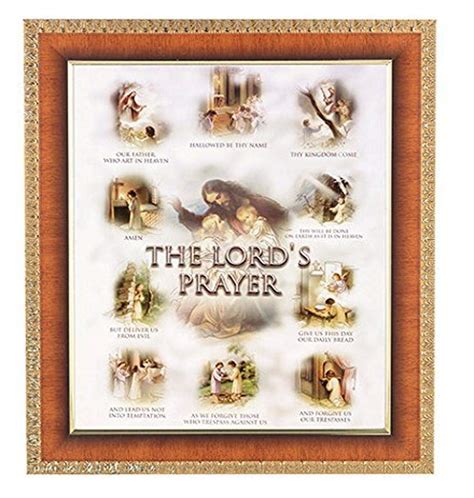 Buy WJ Hirten 122-112 12 Inch Lords Prayer in Cherry Frame Online at ...