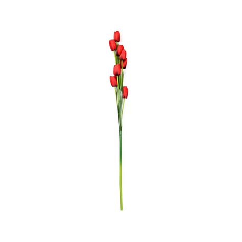 Buy Beautiful Tulip Artificial Flower Stick (Red) Online in India ...