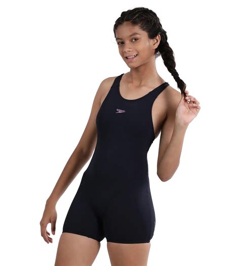 Buy Speedo Essential Endurance Plus Legsuit Truenavy-Sweet-Purple ...