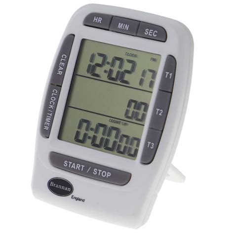 Buy Digital Triple Kitchen Timer and Clock for Cooking and Baking with ...