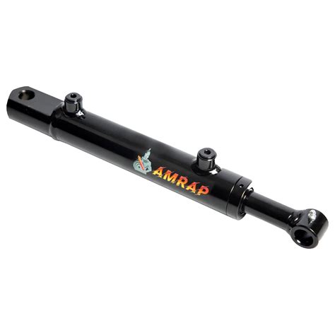 2.5x4 Hydraulic Cylinder - 2.5 Bore 4 Stroke Double Acting Welded Tang ...