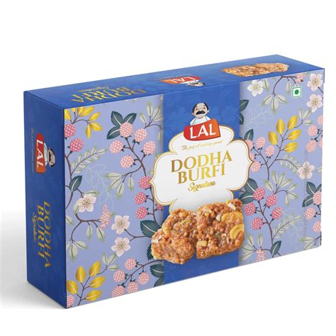 Lal Sweets Dodha Burfi 400g | Made with Fresh Cashew Nuts and Dry Copra ...