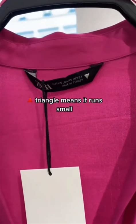 I’m a Zara expert – the secret symbols on clothing tags and how to use them to find a better fit ...