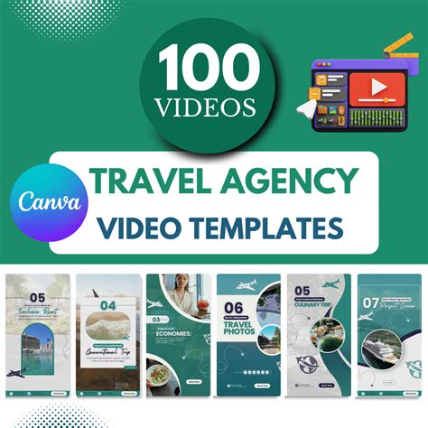 100 Travel Agency Video Templates – Viralcontent.design