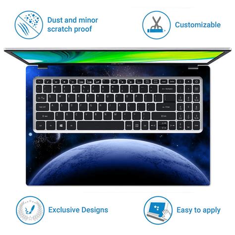 Shop 3D Space Scene Laptop Skin | Buy Online Now – SkinsLegend