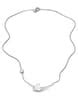Buy Silver-Toned & White Necklaces & Pendants for Women by Praavy ...