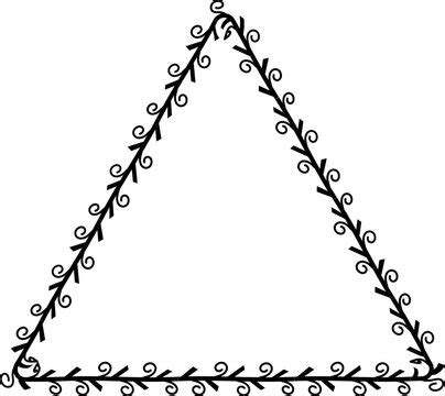 Image result for Triangle Border Design Project File
