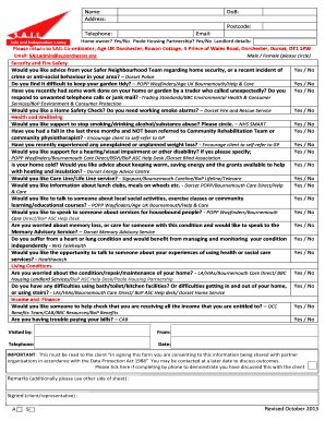 Fillable Online SAIL assessment form (pdf, 117kb) (opens in a new ...
