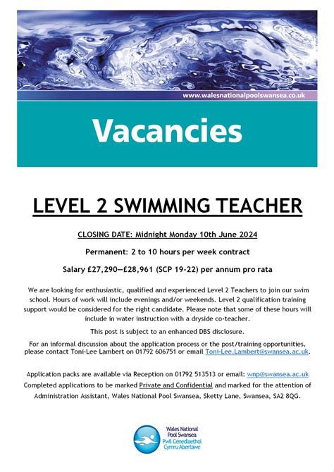 Swim Teacher Job Description at Vaughn Gurule blog