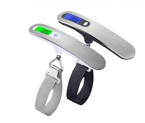 Hand Held Belt Scale 50kg/110lb LCD Digital Hanging Scale For Travel ...