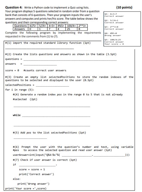 Image result for Python Program for Creating Question Set