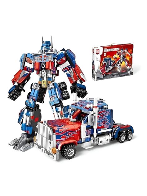 2-in-1 Transforming Super Warrior Robot Building Block Set | 429 PCS ...