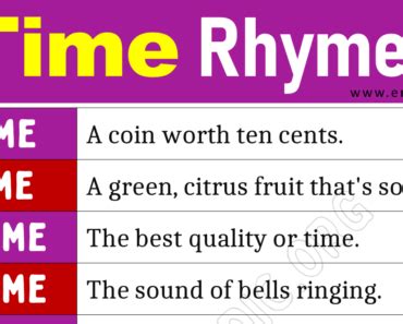 Words that Rhyme with Light (Light Rhyme Words) - EngDic