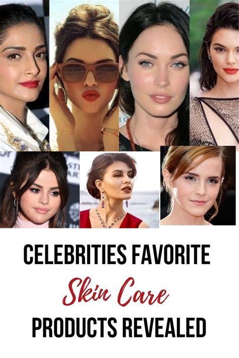 beauty products used by celebrities