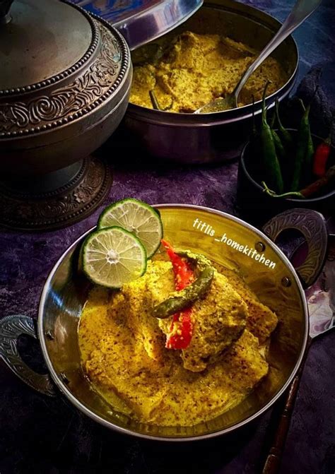 Shorshe Narkol Bhetki Recipe by ayndrila dutta - Cookpad