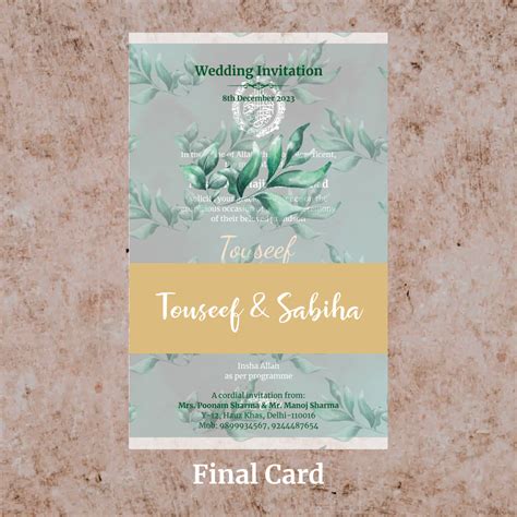 Shop Translucent Cover Wedding Cards Online | Kalash Cards