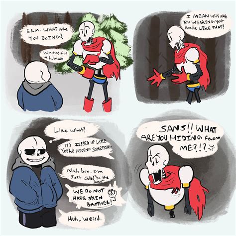 Undertale comic Page 12 Baby Bones by CaribouDlight on DeviantArt