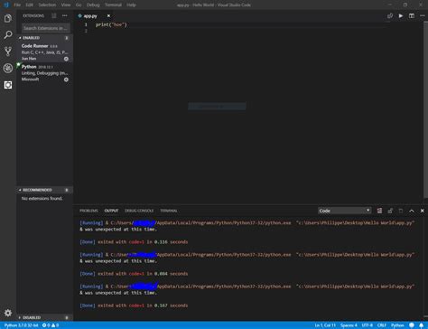 Image result for vs Code Code Runner Not Working