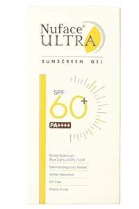 VP Nu face Ultra Sunscreen SPF 60+ Gel, Oil Free, Water Resistant ...
