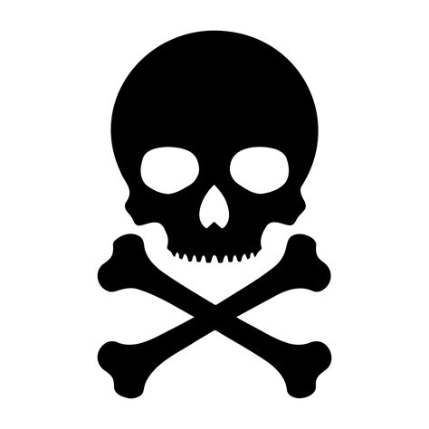 Skull and Crossbones symbol Icon. Vector illustration 31149856 Vector ...