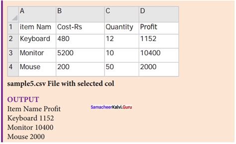 Image result for 12th Standard CS Chapter 13 CSV Program