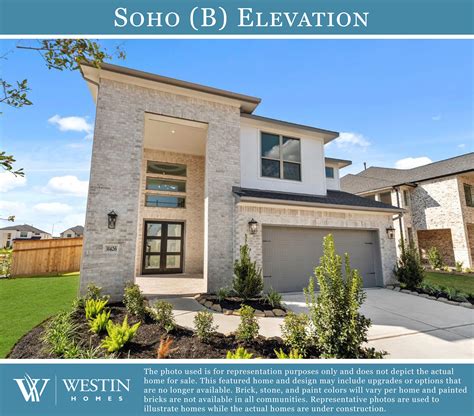 The Soho Floor Plan Plan at Kresston in Montgomery, TX by Westin Homes