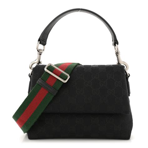GUCCI Vintage Effect Calfskin Matelasse Diagonal Mini Torchon GG ...
