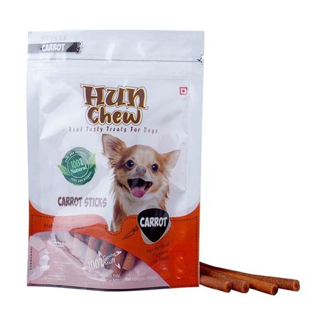 Buy Hun Chew Carrot Sticks 100gm for Dogs Online at Low Prices in India ...