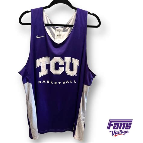 EPIC Game Worn TCU Basketball warmup jersey - double sided! – Fans Vintage