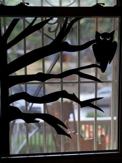 How To Make Halloween Window Silhouettes at Darcy Housley blog