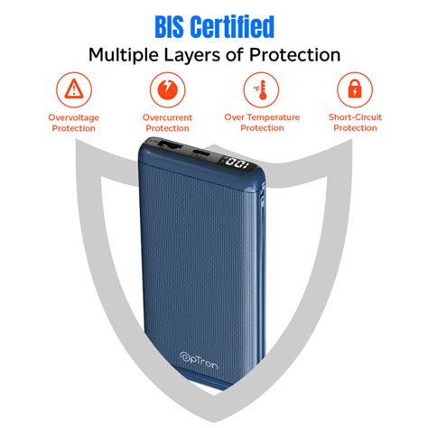 pTron Dynamo Vortex 10000mAh 22.5W Fast Charging Power Bank (Blue ...