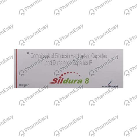Sildura 8mg Strip Of 20 Capsules: Uses, Side Effects, Price & Dosage ...
