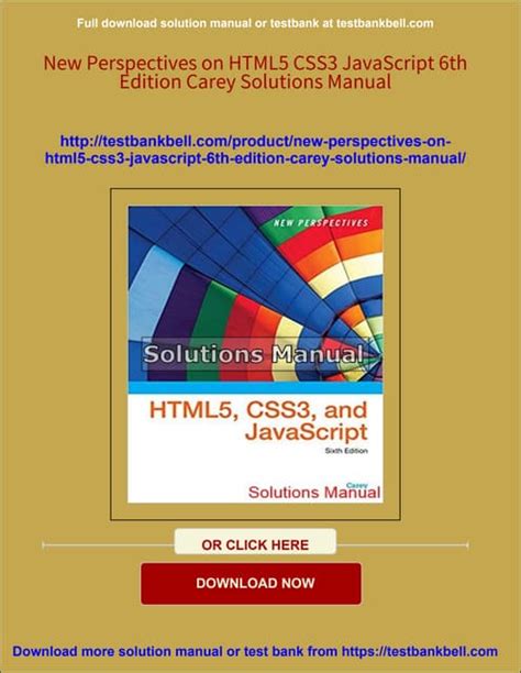 Image result for HTML5 CSS3 and JavaScript 6th Edition Case 3 PDF