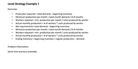 Image result for Aggregate Planning Strategy Examples