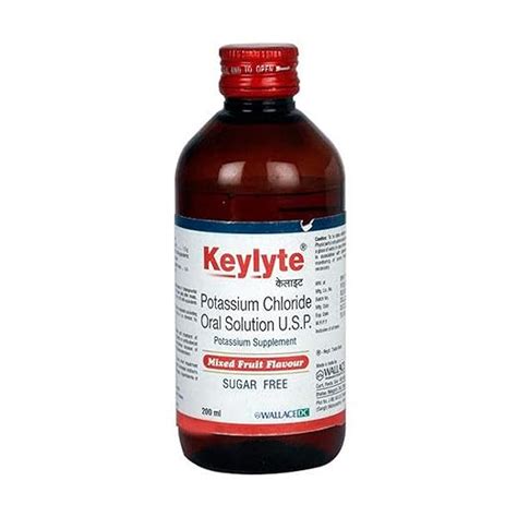 KEYLYTE 1.5mg/15ml - Bottle of 200ml Syrup : Amazon.in: Health ...