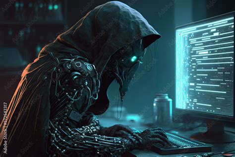 Image result for Robot Computer Hacker