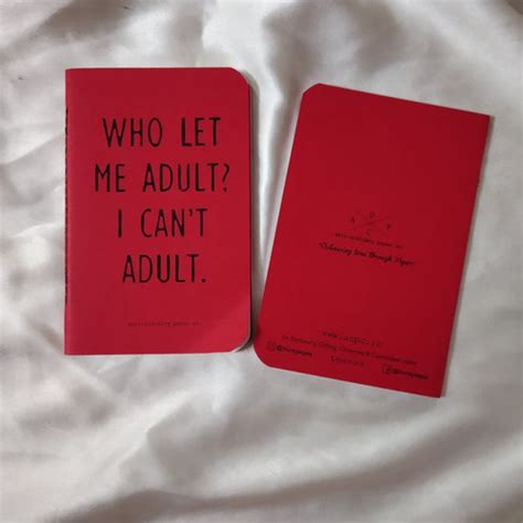 Can’t Adult Pocket Diary | aopc.in