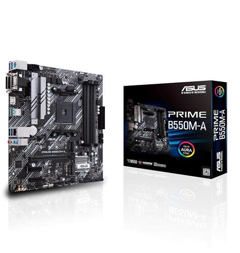 Amazon.in: Buy ASUS AMD B550 PRIME B550M-A Ryzen AM4 mATX MB, Dual M.2 ...