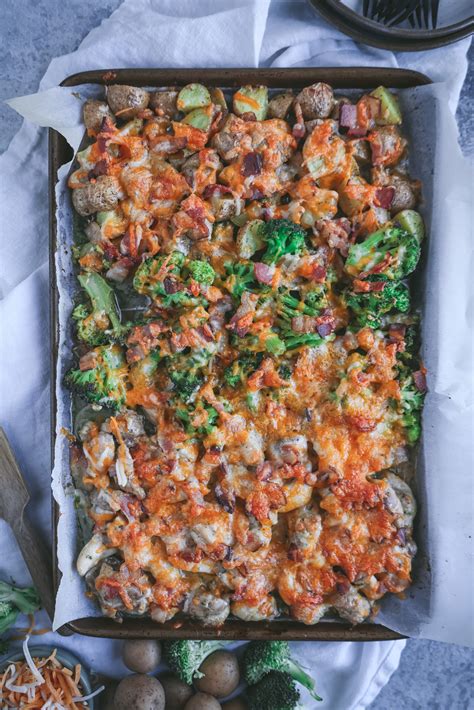 Chicken Bacon Ranch Sheet Pan - Lolo Home Kitchen