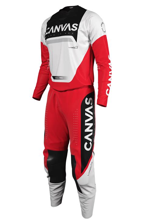 Label Series 1 Custom MX Gear - Red & Black | Rival Ink Design Co