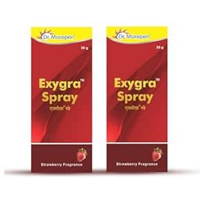DR. MOREPEN Exygra Spray for Men - 20gm Pack of 2 : Amazon.in: Health ...