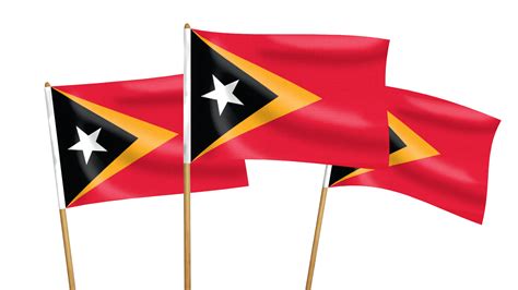Timor-Leste Handwaving Flags - Hampshire Flag Company