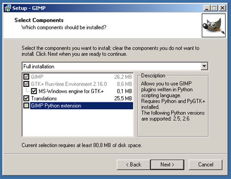 GIMP Python 的图像结果